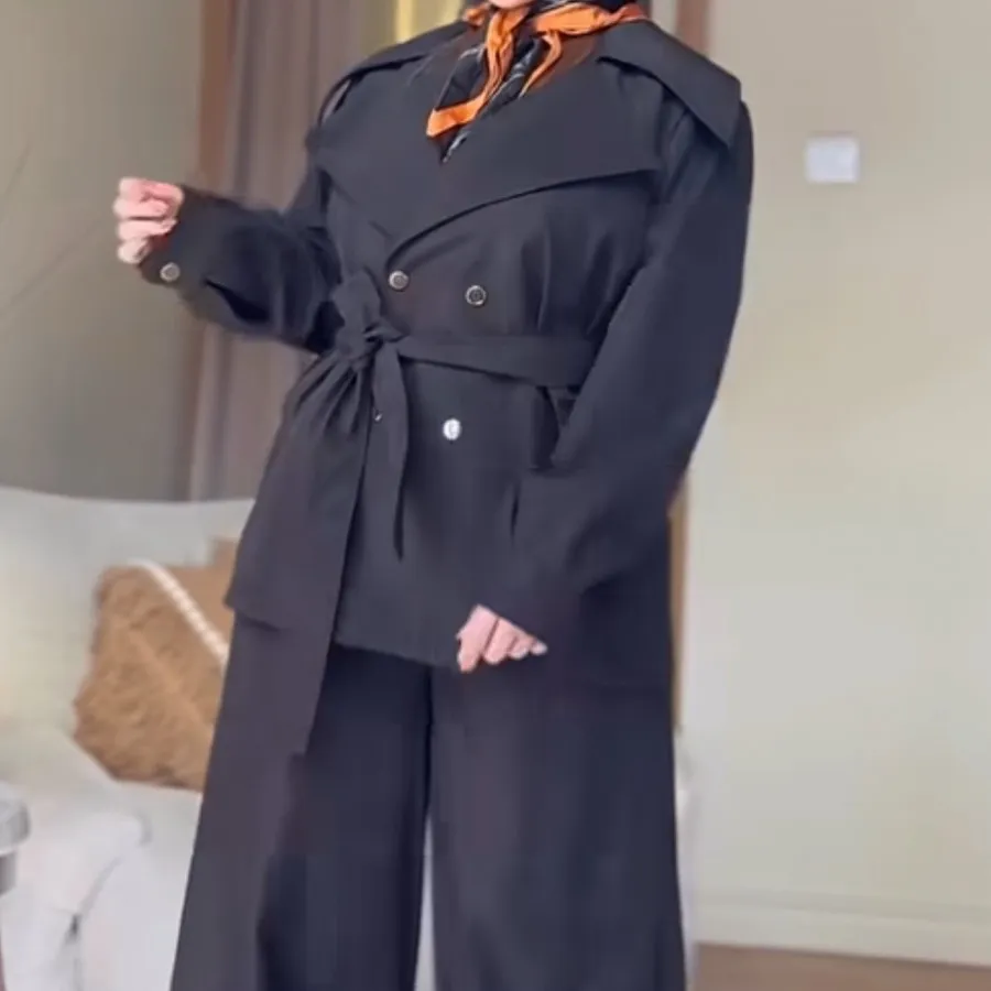 ترنچ کت و شلوار