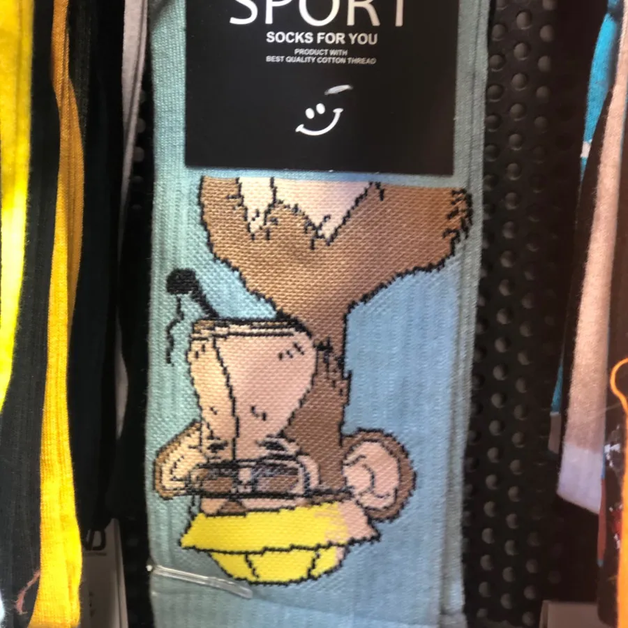 جوراب طرح دار