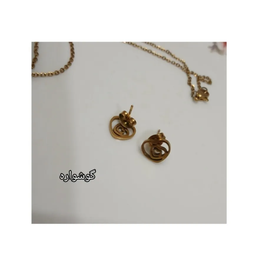 گردنبند زنانه نیم ست