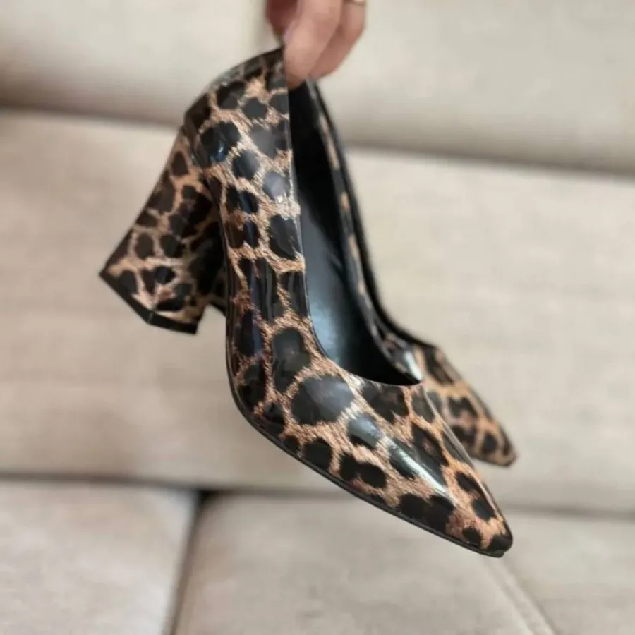 کفش مجلسی پلنگی