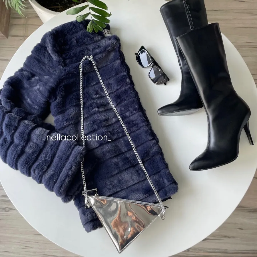 کت خز پله ای