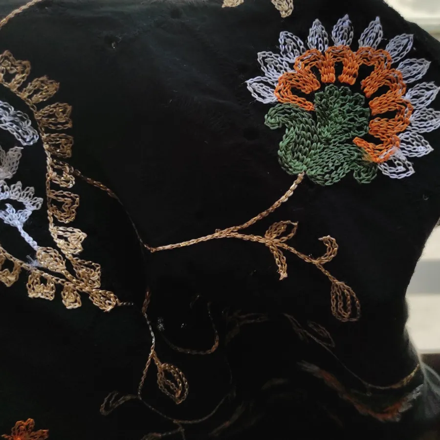 مانتو سوزن دوزی کاملا نو