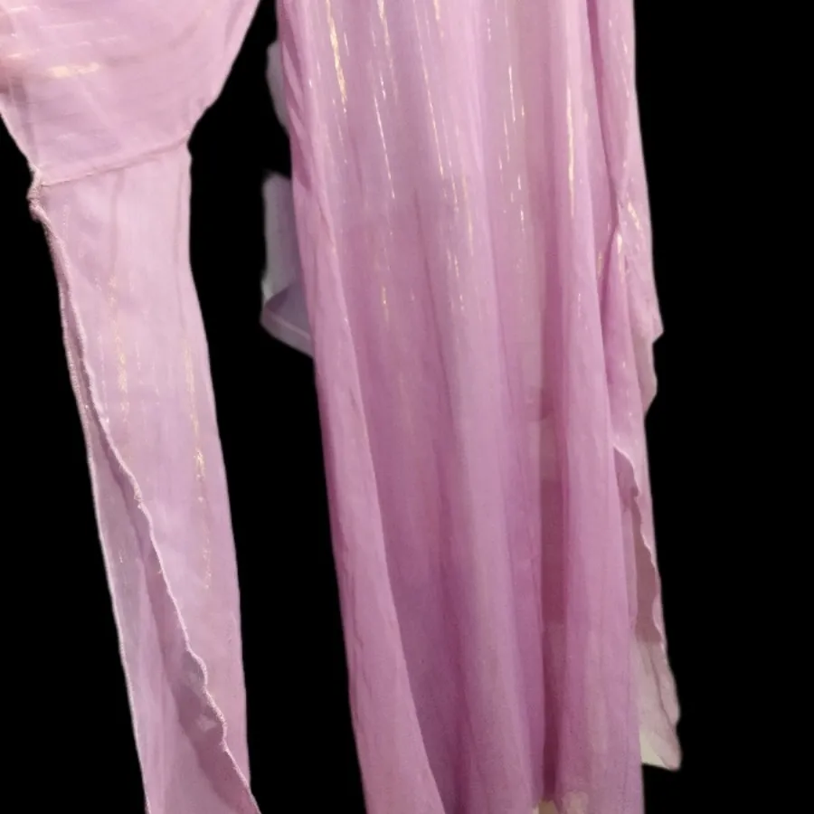رویه ی حریر یاسی رنگ