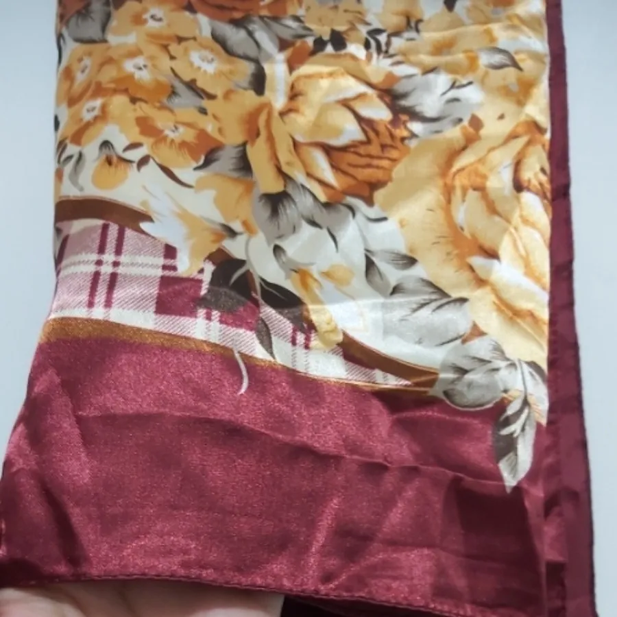 روسری ساتن ابریشم