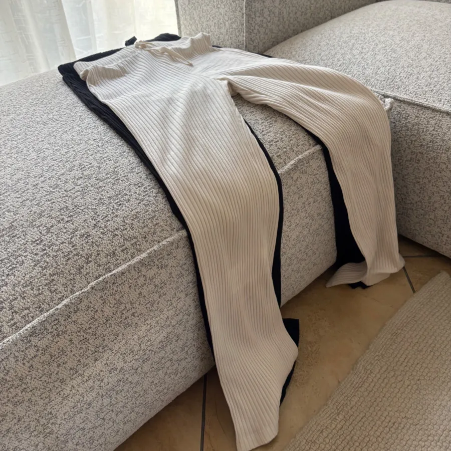 ست بافت وشلوار اسپرت