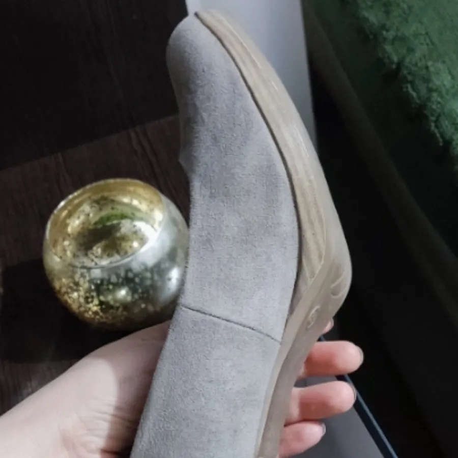 کفش پاشنه چوبی