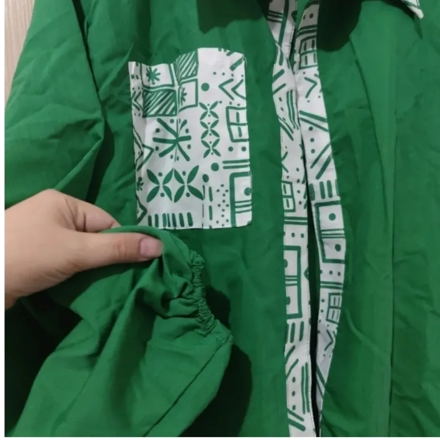 پیراهن نخی ساحلی