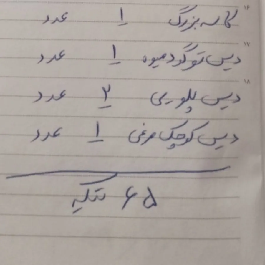 سرویس غذاخوری ورکو فرانسه