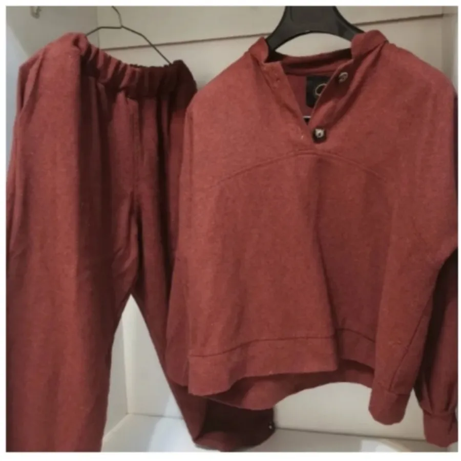 دورس شلوار عنابی