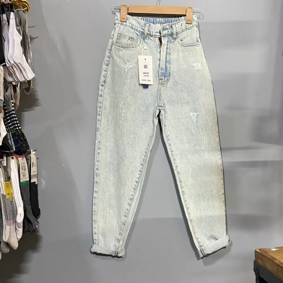 شلوار مام جین یخی