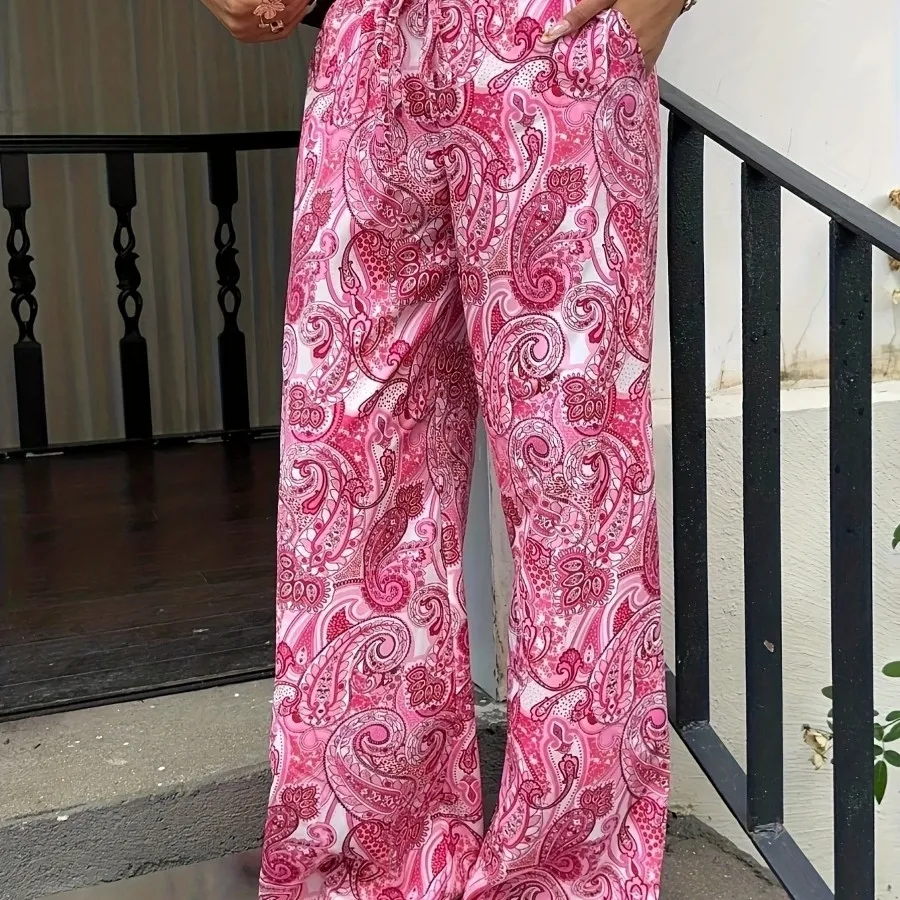 شلوار بگی طرحدار Shein