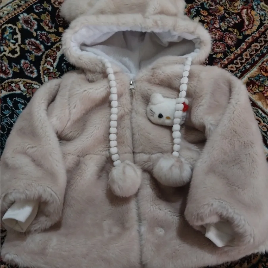 کت خز بچگانه دخترانه