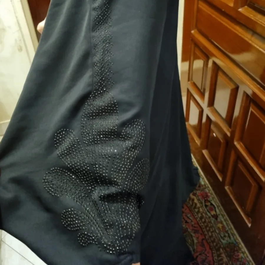 چادر مشکی جده نگین دار