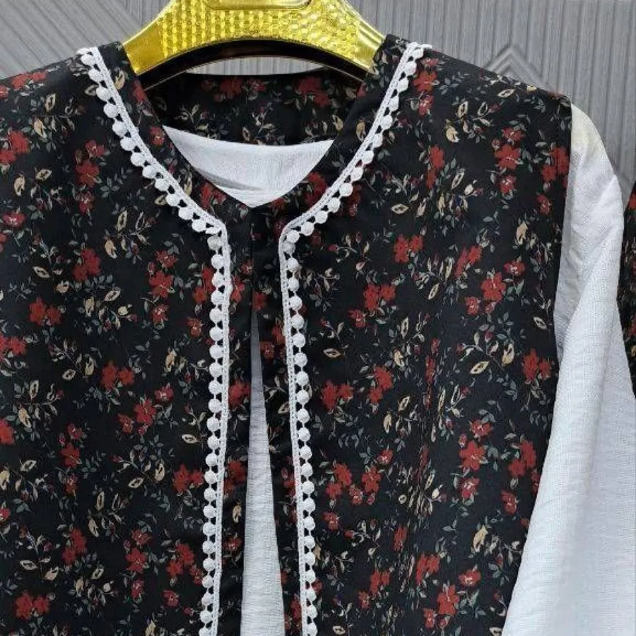 ست شومیز،جلیقه،دامن