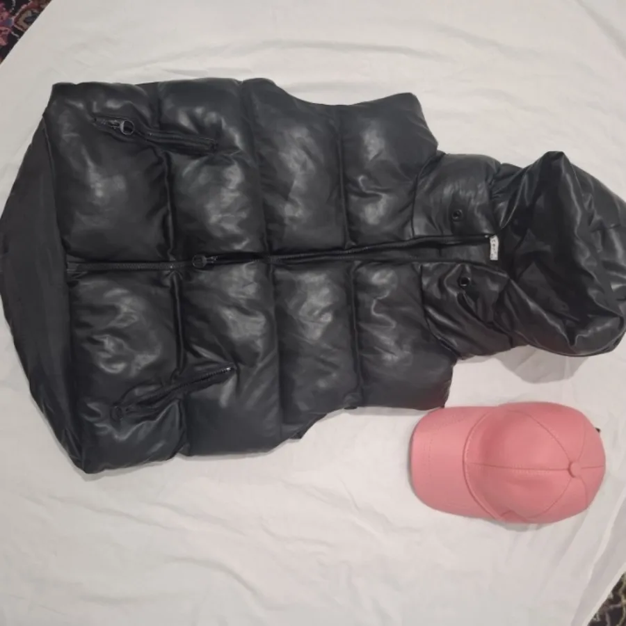 پافر،کاپشن چرم