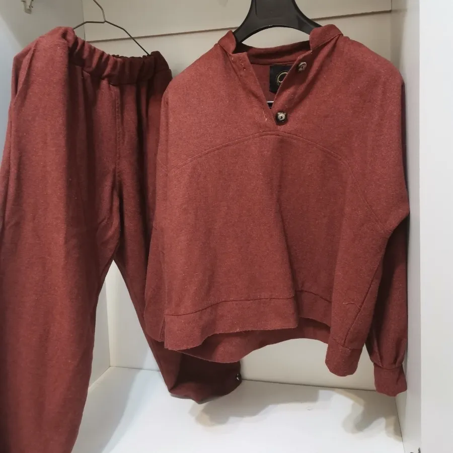 ست دوتکه شلوار و دورس فری