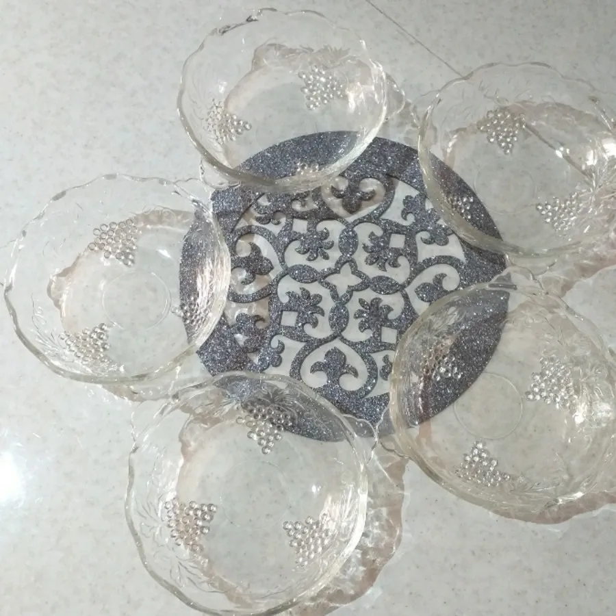 پیاله انار خوری کریستال