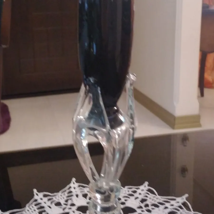 گلدان تک مشکی تزیینی