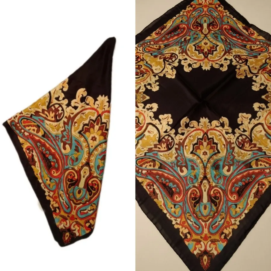 روسری/اسکارف ساتن