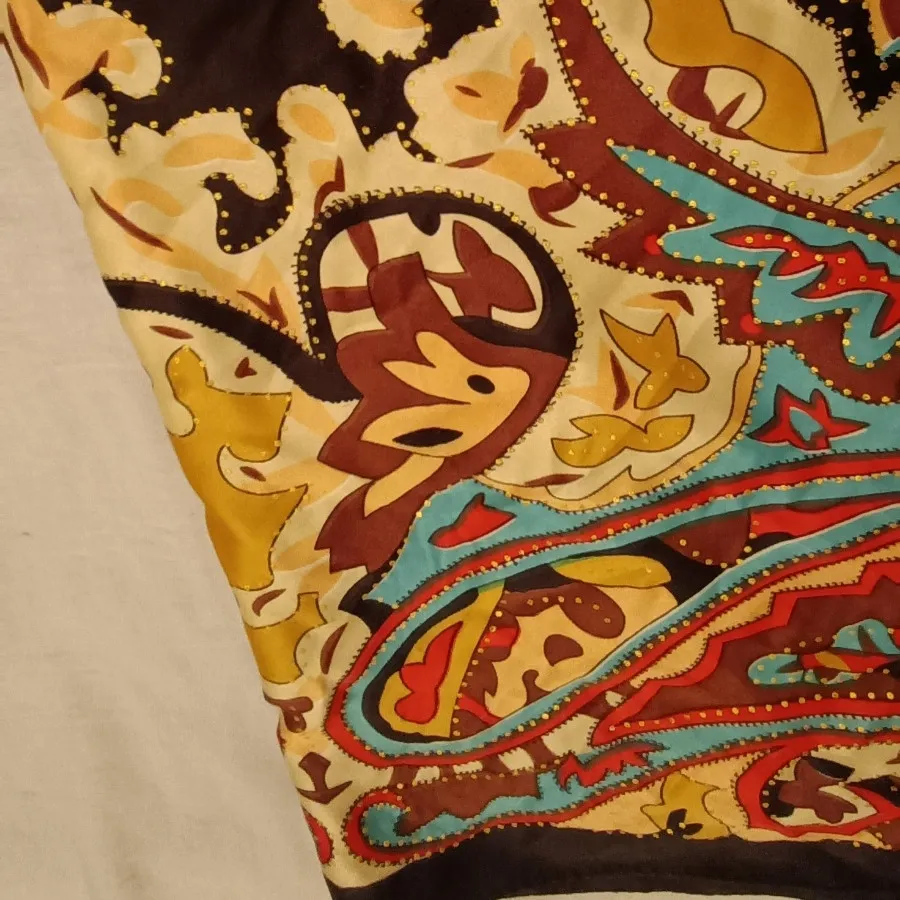 روسری/اسکارف ساتن