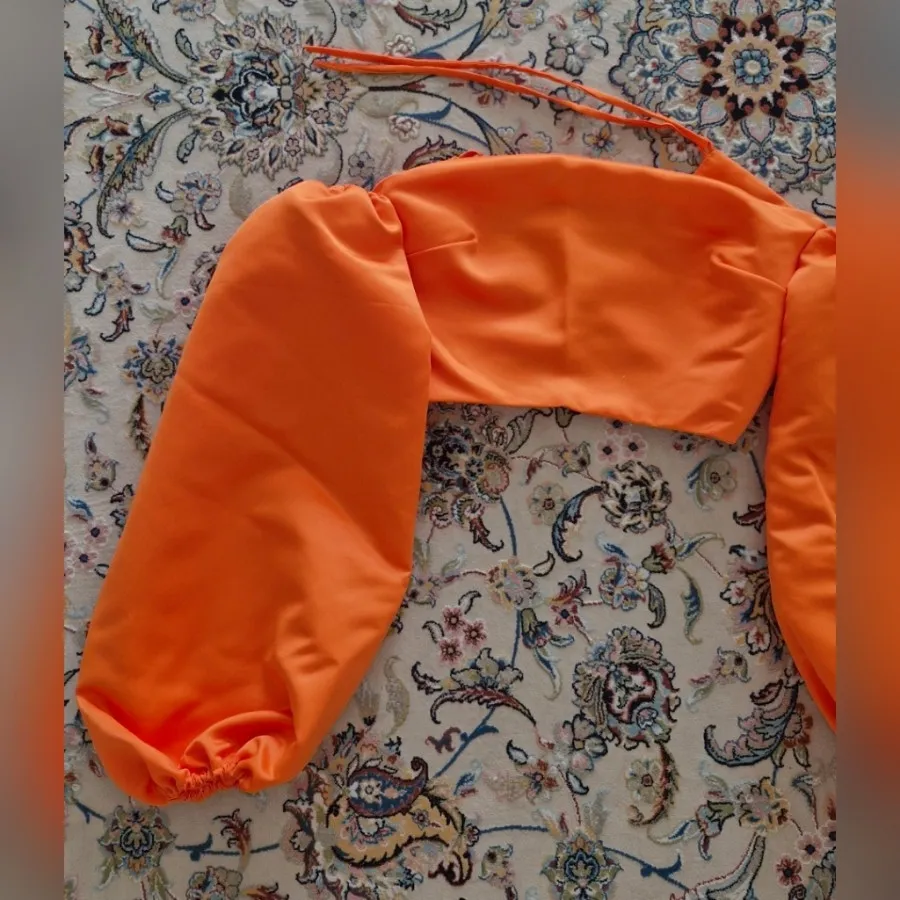 دکلته مجلسی نارنجی