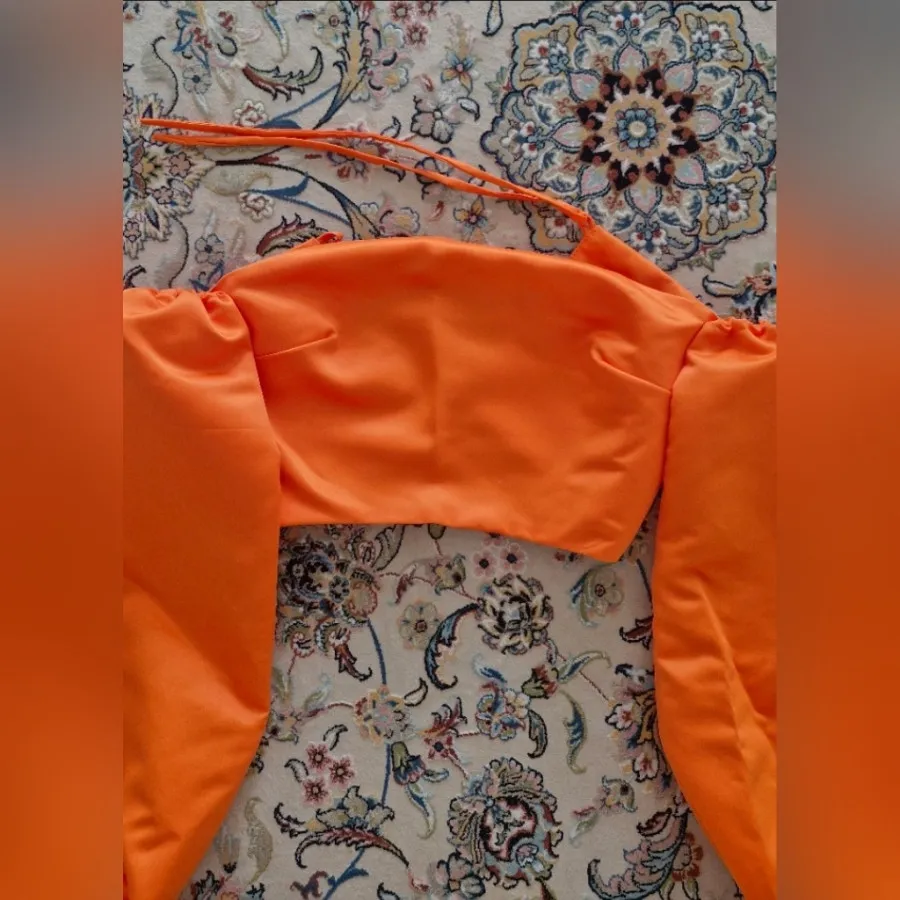 دکلته مجلسی نارنجی