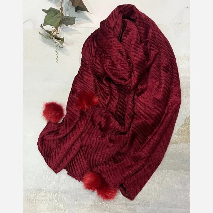 شال مخمل چری