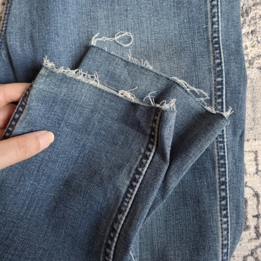 شلوار جین فاق بلند H&M