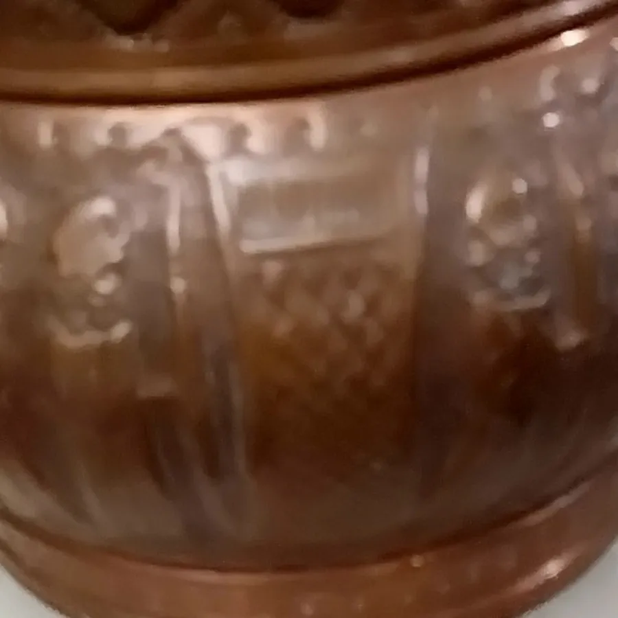 گلدان مسی طرح هخامنشی