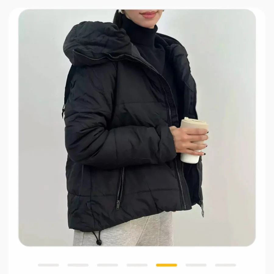 کاپشن مشکی
