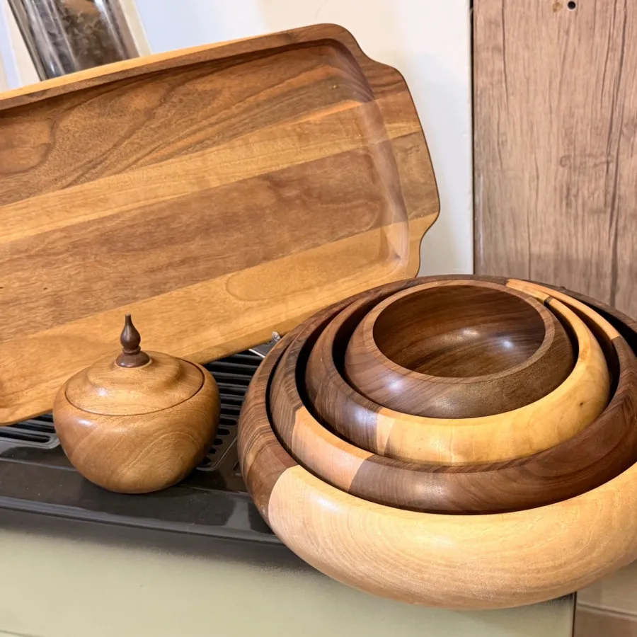 سرویس چوب گردو
