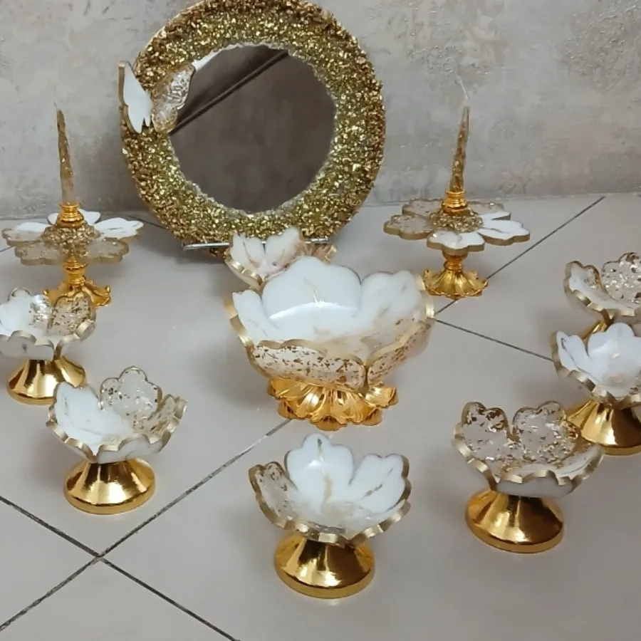 هفت سین پایه دار رزینی