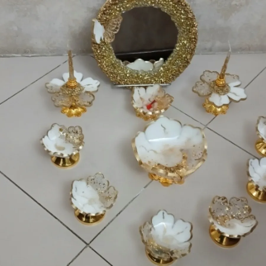 هفت سین پایه دار رزینی