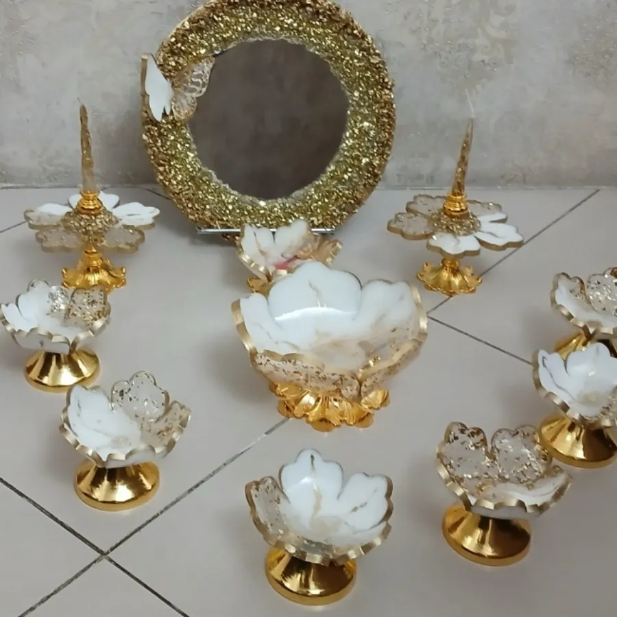 هفت سین پایه دار رزینی