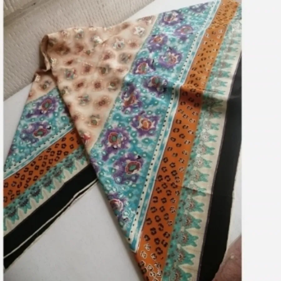 روسری ابریشم ترک بلند