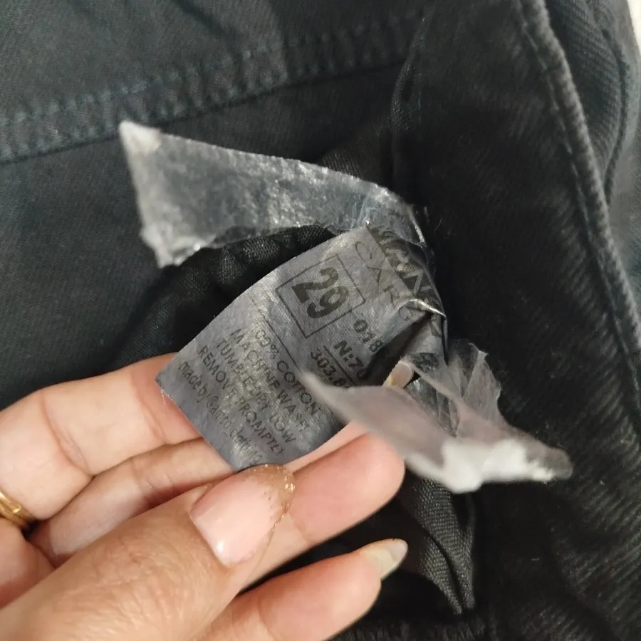 شلوار جین کارگو برند mang