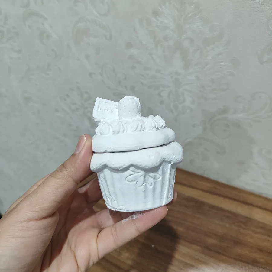 کاپ کیک پودر سنگی خام