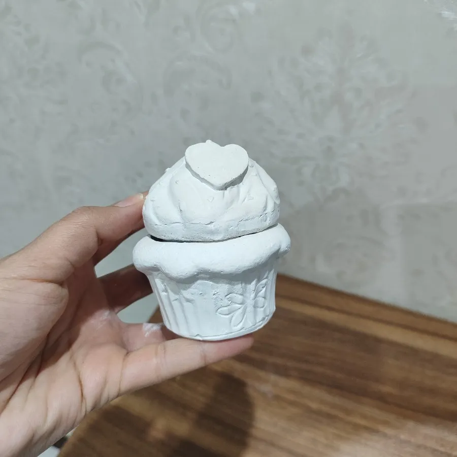 کاپ کیک پودر سنگی خام