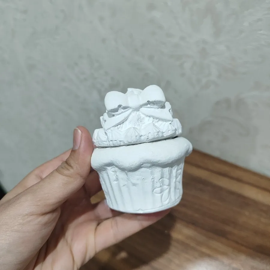 کاپ کیک پودر سنگی خام