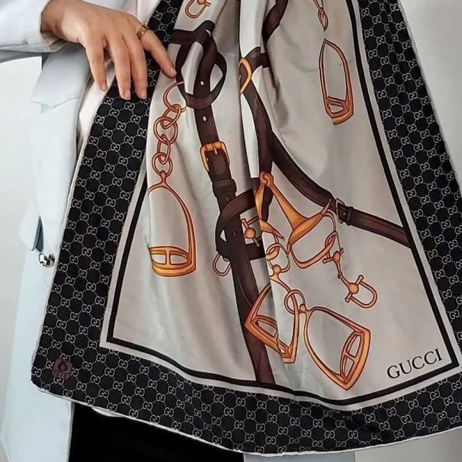 شال مجلسی طرح Gucci