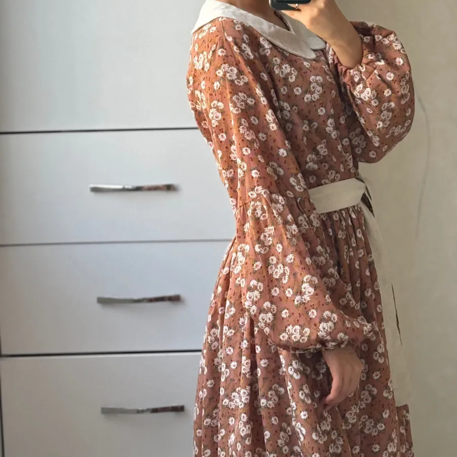 پیراهن بهاره گل گلی