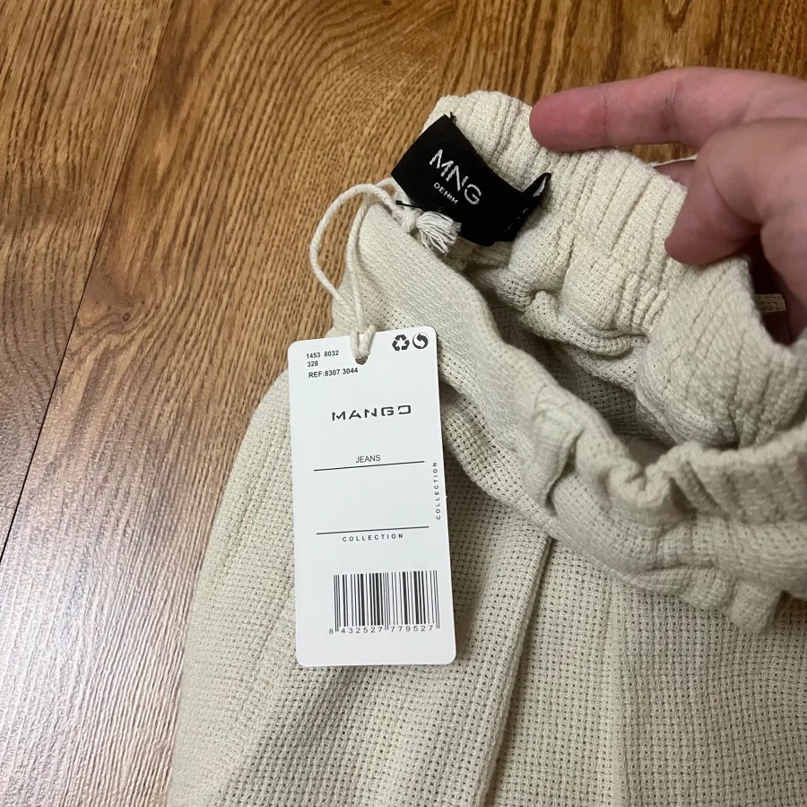 شلوار واید نیم بگ مانگو