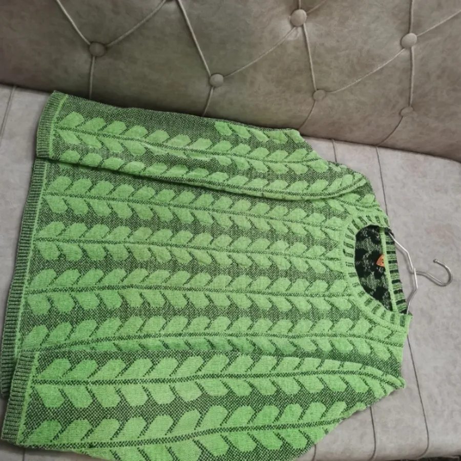 بافت سبز موهر حوله مانند