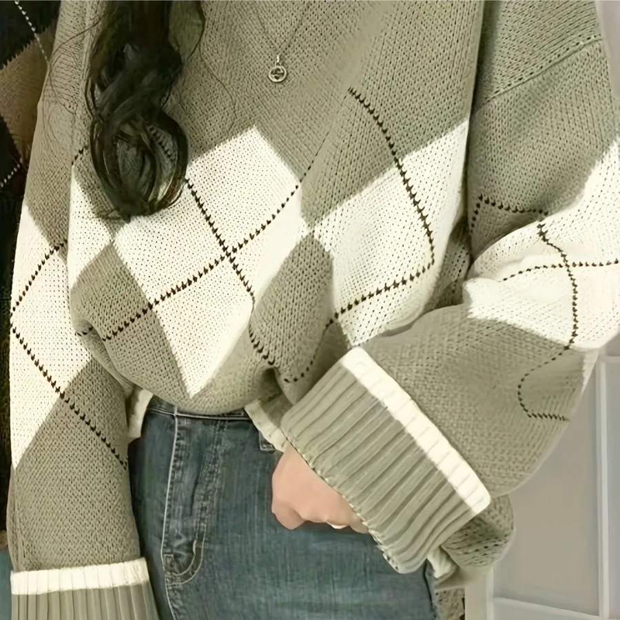 پلیور بافت مد سال Lazy