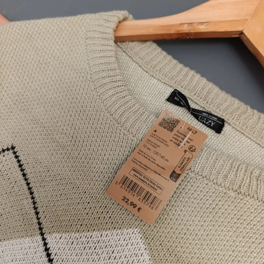 پلیور بافت مد سال Lazy