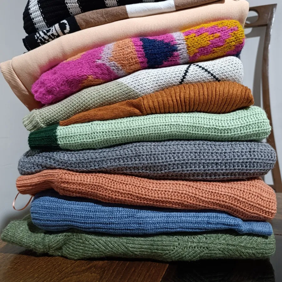 پلیور بافت برند اروپایی