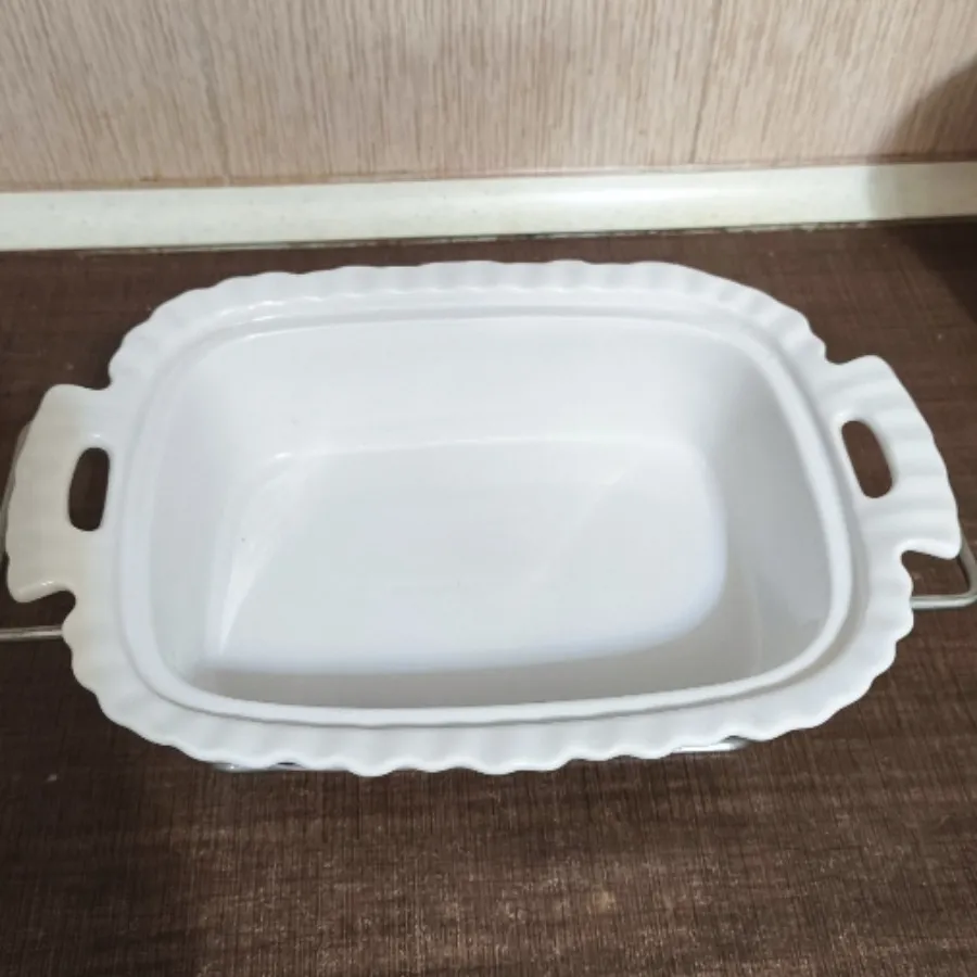 سوفله خوری چینی مستطیلی