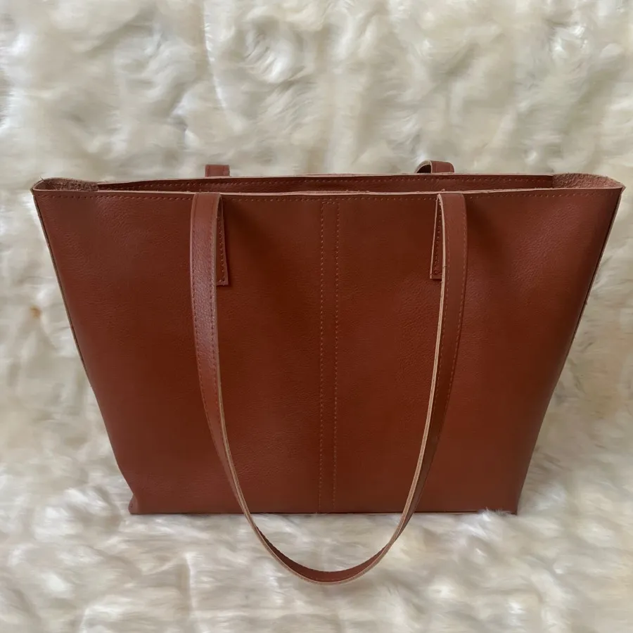 کیف بزرگ عسلی