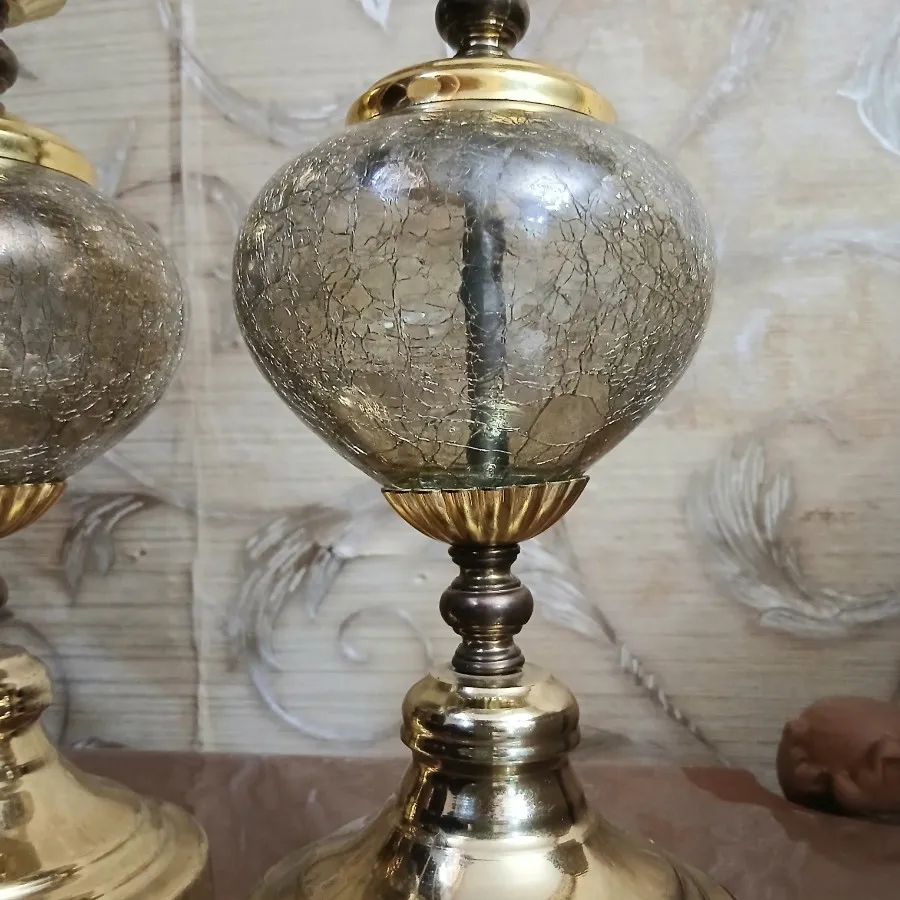 شمعدان پایه برنجی#حراج
