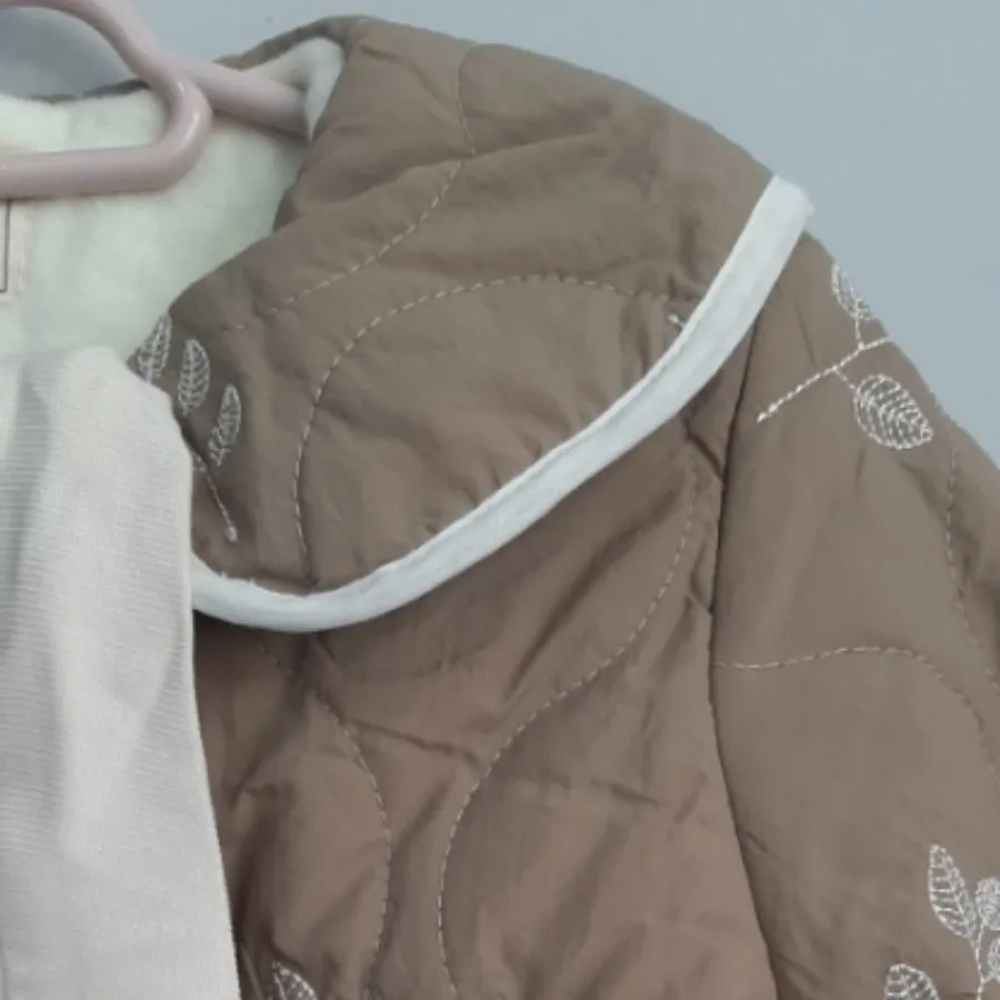 کاپشن بچگانه کرم قهوه ای